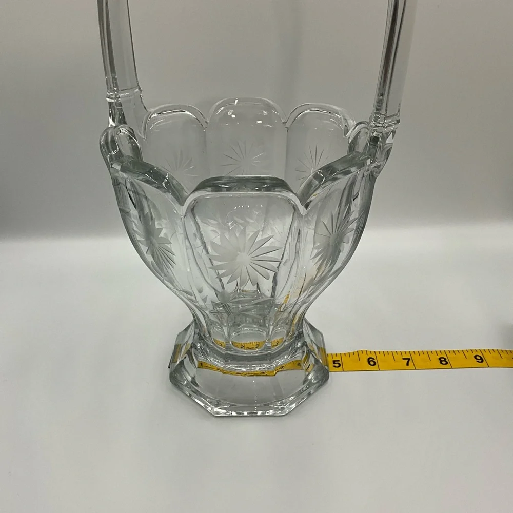 Antique Heisey Glass Basket from the Colonial Line #459 Produced 1915-1933